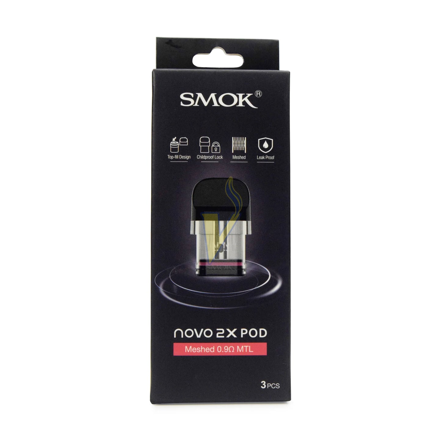 SmokTech Novo 2X Meshed Replacement Pod (3-Pack)