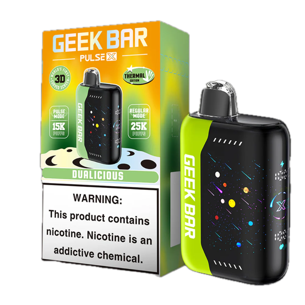 Geek Bar Pulse X Disposable 5% Nicotine Vape | 25000 Puffs | 5 pack