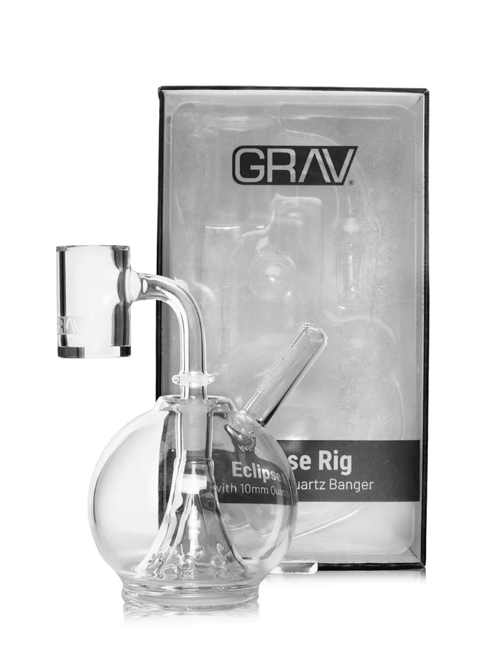 GRAV® ECLIPSE 7.5IN RIG | FOR CONCENTRATES | CLEAR