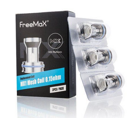 FreeMax MX1 Mesh Replacement Coils | 3 Count Pack