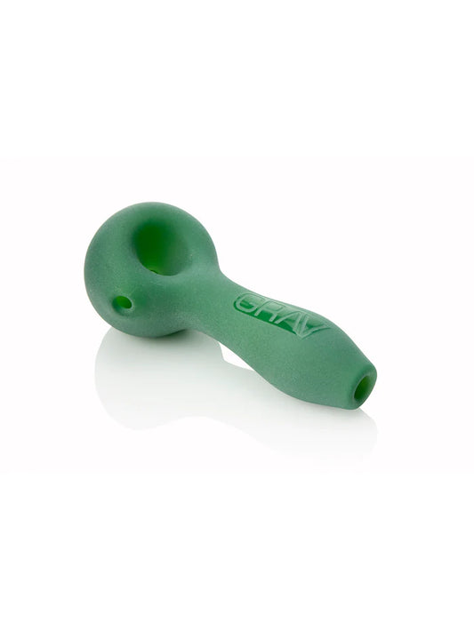 GRAV® SANDBLASTED 4" SPOON HANDPIPE