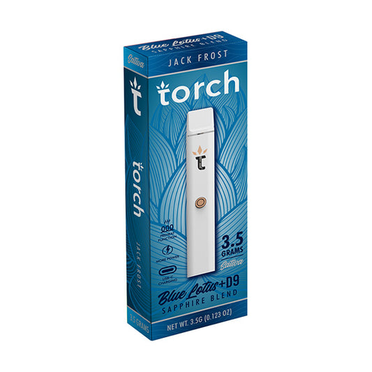Torch Blue Lotus + D9 Sapphire Blend Disposable | 3.5g