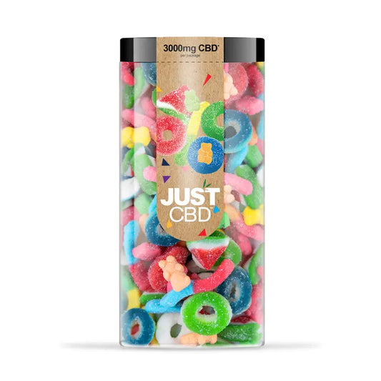 Just CBD 3000MG Gummies Party Jar
