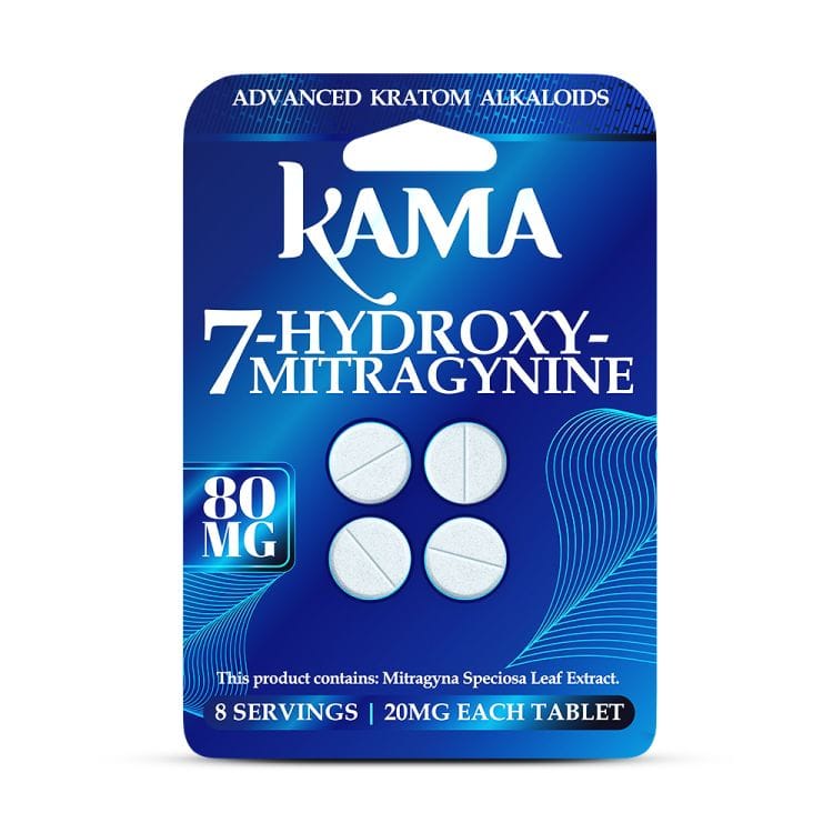 KAMA 7-Hydroxymitragynine Kratom Extract 80MG