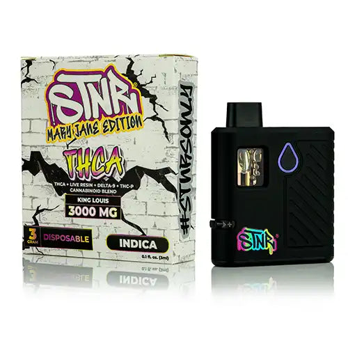 STNR Mary Jane Edition XXL High Potency THCa Distillate Blend Disposable Vape | 3 GRAM