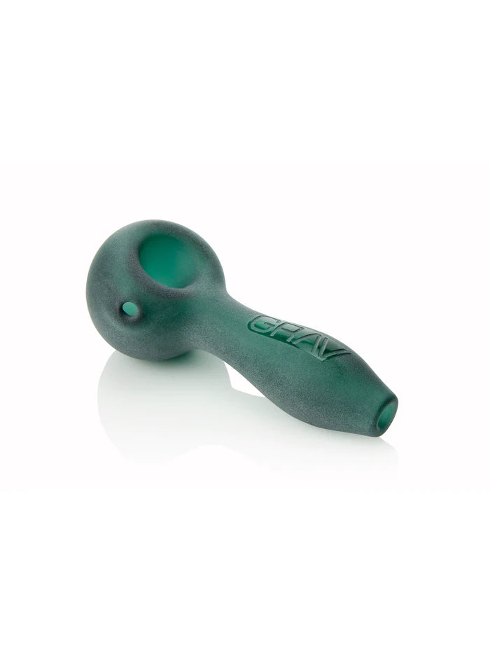 GRAV® SANDBLASTED 4" SPOON HANDPIPE