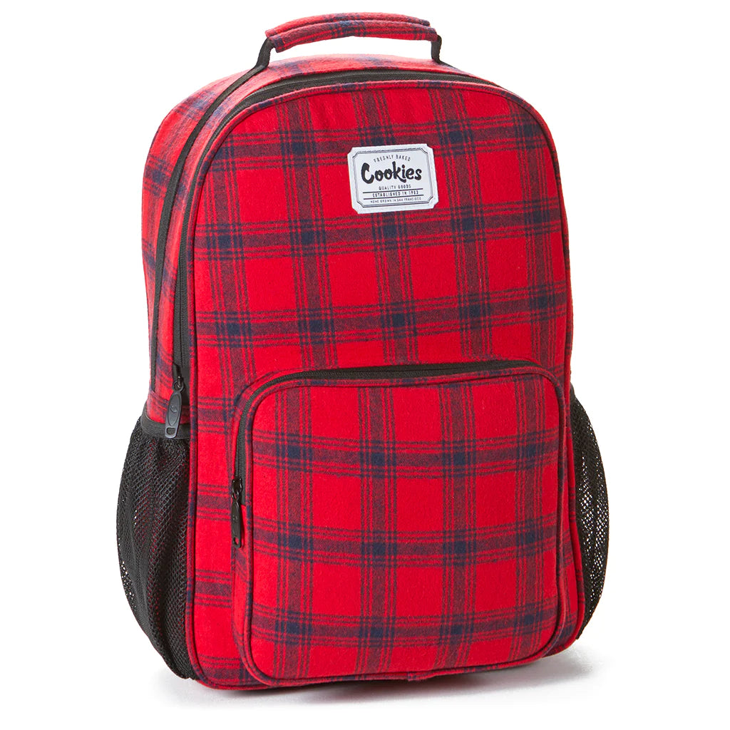 AUTHENTIC COOKIES LUMBERJACK SMELL PROOF BACKPACK