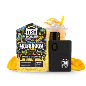 TreHouse Magic Mushroom Microdose High Potency Disposable Vapes | 2Grams | Box of 6