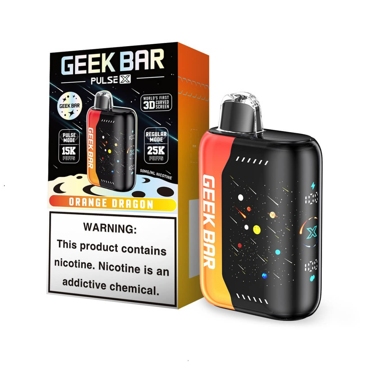 Geek Bar Pulse X Disposable 5% Nicotine Vape | 25000 Puffs | 5 pack