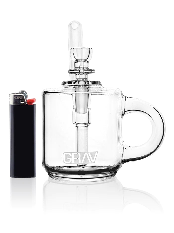 GRAV® COFFEE MUG POCKET BUBBLER 5IN | ASSORTED COLORS