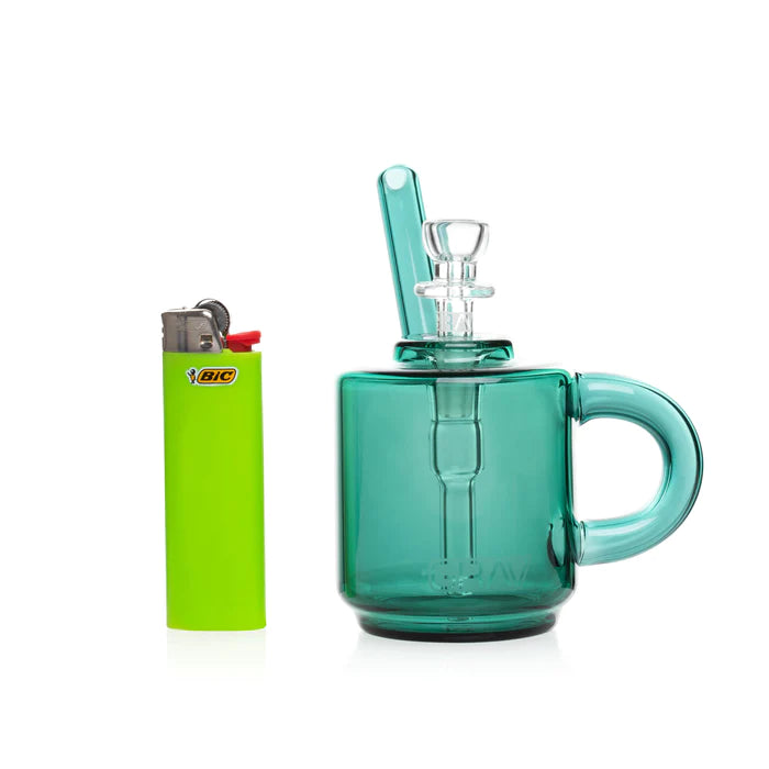 GRAV® COFFEE MUG POCKET BUBBLER 5IN | ASSORTED COLORS