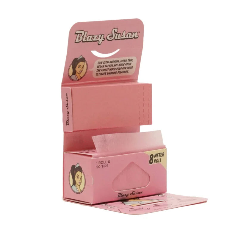 Blazy Susan® Pink High Roller 8-Meter x 44mm Roll | 16 Packs per Display