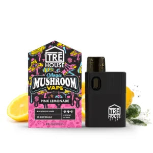 TreHouse Magic Mushroom Microdose High Potency Disposable Vapes | 2Grams | Box of 6