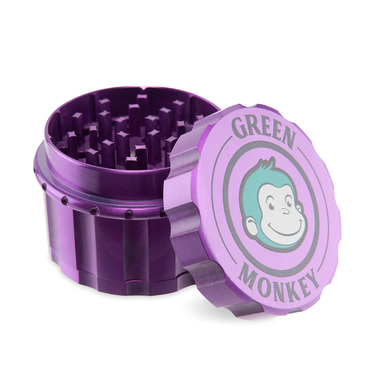 Green Monkey 4-Part 63MM Zinc Grinder | Javan Series