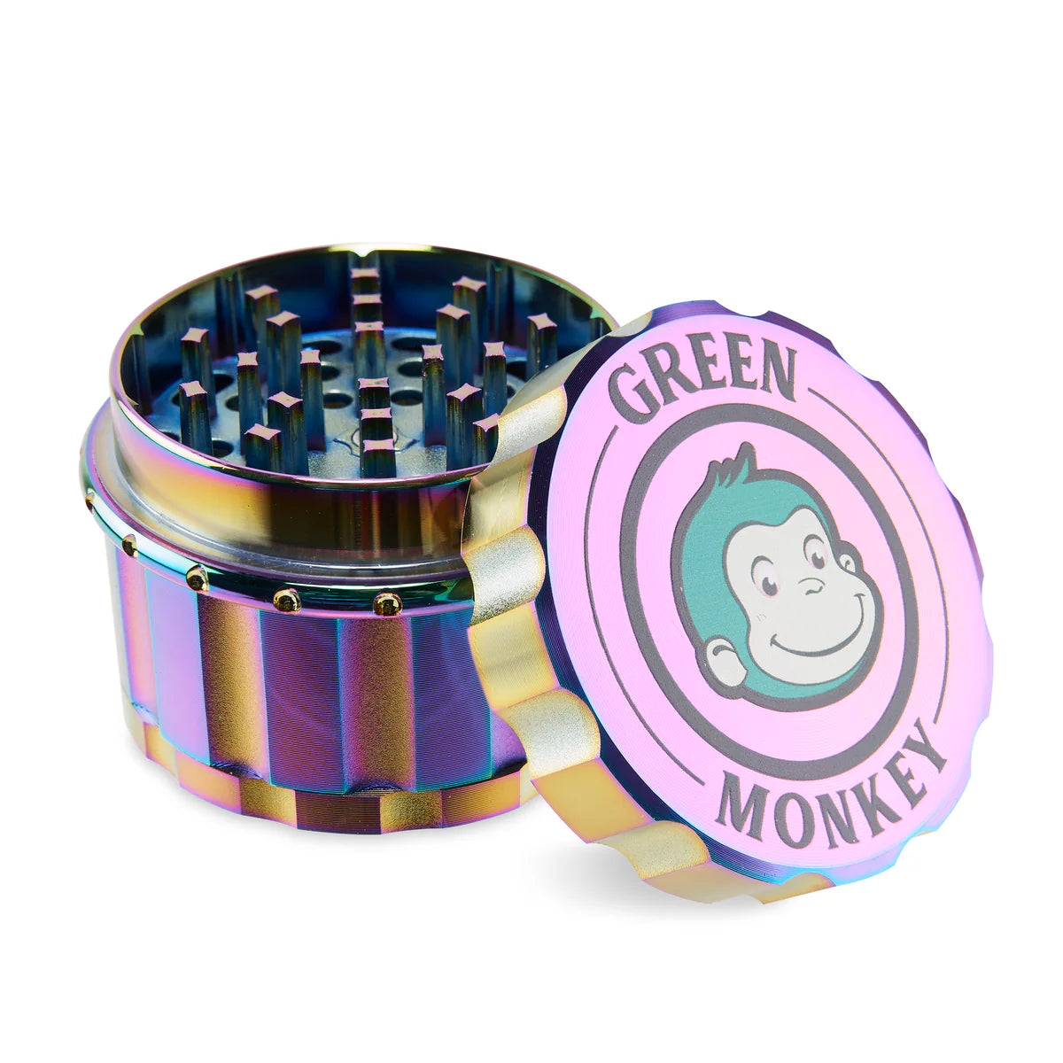 Green Monkey 4-Part 63MM Zinc Grinder | Javan Series