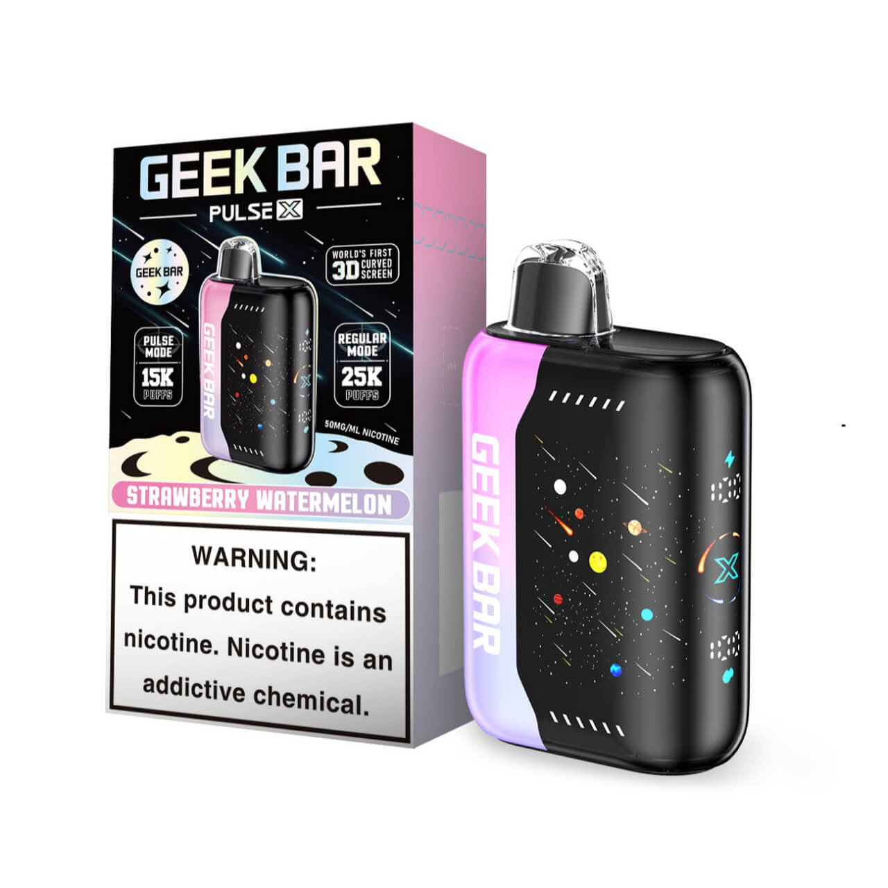 Geek Bar Pulse X Disposable 5% Nicotine Vape | 25000 Puffs | 5 pack