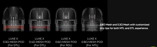 Vaporesso LUXE X Corex 2.0 Mesh Pods | 2ct Pack