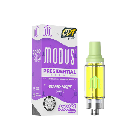 Modus Presidential Blend THCa 3000MG Cartridge | Cannabis Derived Terpenes (CDT)