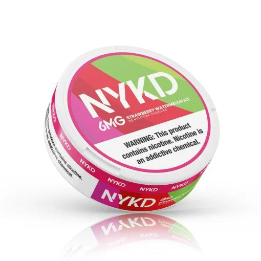 NYKD - Nicotine Pouches | 20 Pouches Per Can | 5 Pack Sleeves