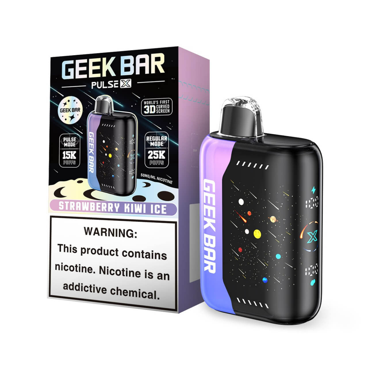 Geek Bar Pulse X Disposable 5% Nicotine Vape | 25000 Puffs | 5 pack