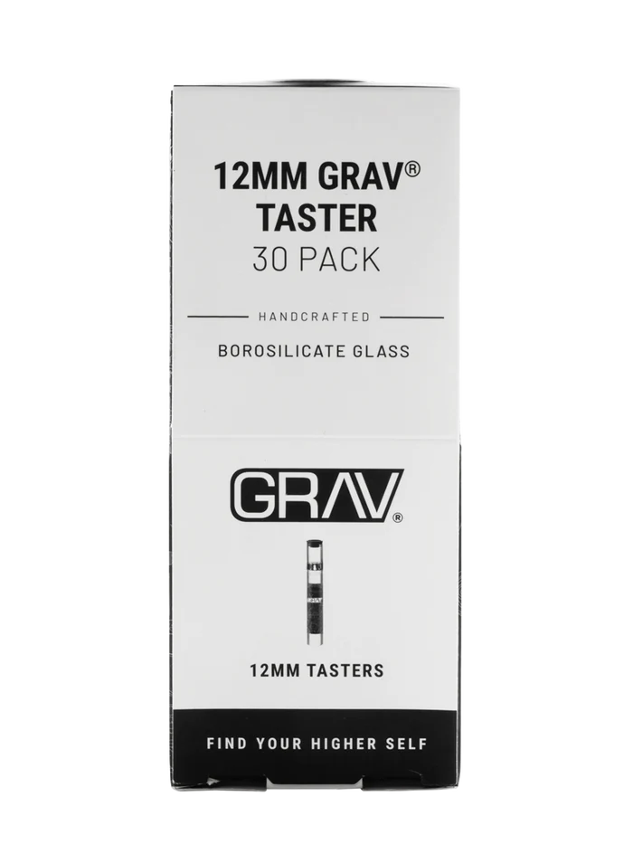 GRAV® 12MM COUNTERTOP TASTER W/ POP DISPLAY | 30 PACK