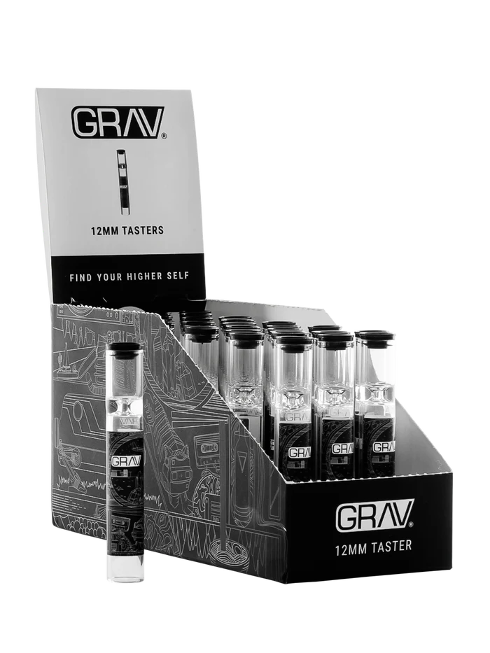 GRAV® 12MM COUNTERTOP TASTER W/ POP DISPLAY | 30 PACK