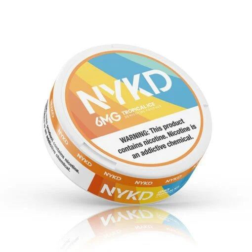 NYKD - Nicotine Pouches | 20 Pouches Per Can | 5 Pack Sleeves