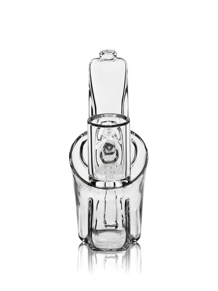 GRAV® WEDGE BUBBLER RIG 7IN CLEAR | FOR CONCENTRATES