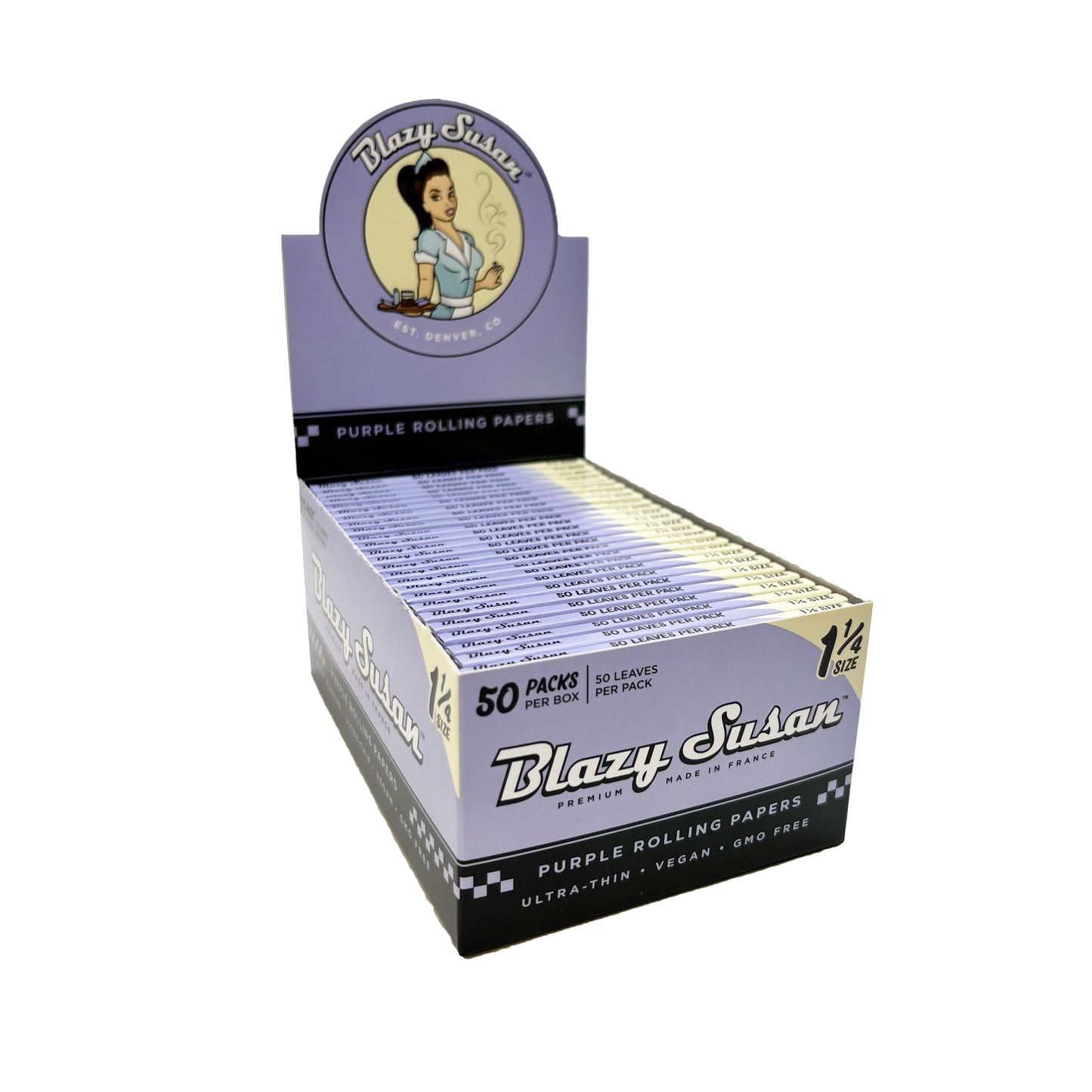 Blazy Susan® Purple Rolling Papers
