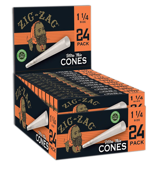 Zig Zag Ultra Thin 1-1/4 Cones