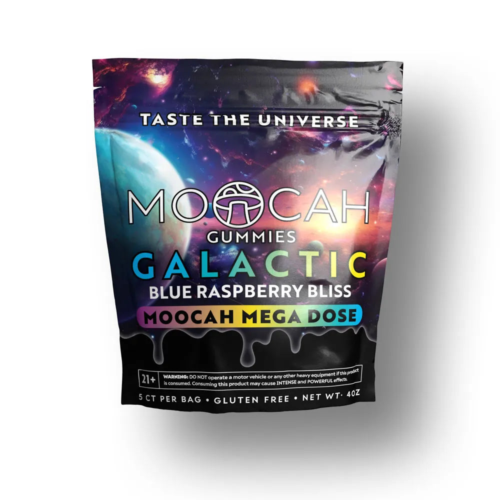 HOLIDAY PROMO! MOOCAH MEGA DOSE NOOTROPIC GUMMIES | 11000MG 5CT Bag | 12 Bags Box