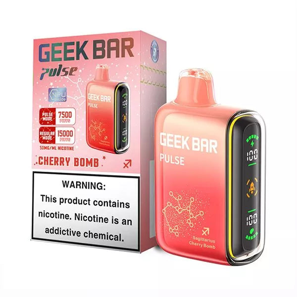 Geek Bar Pulse Disposable 5% Nicotine Vape | 15000 Puffs | 5 pack