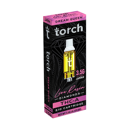 Torch Live Resin Diamond Cartridges | 3.5 Gram