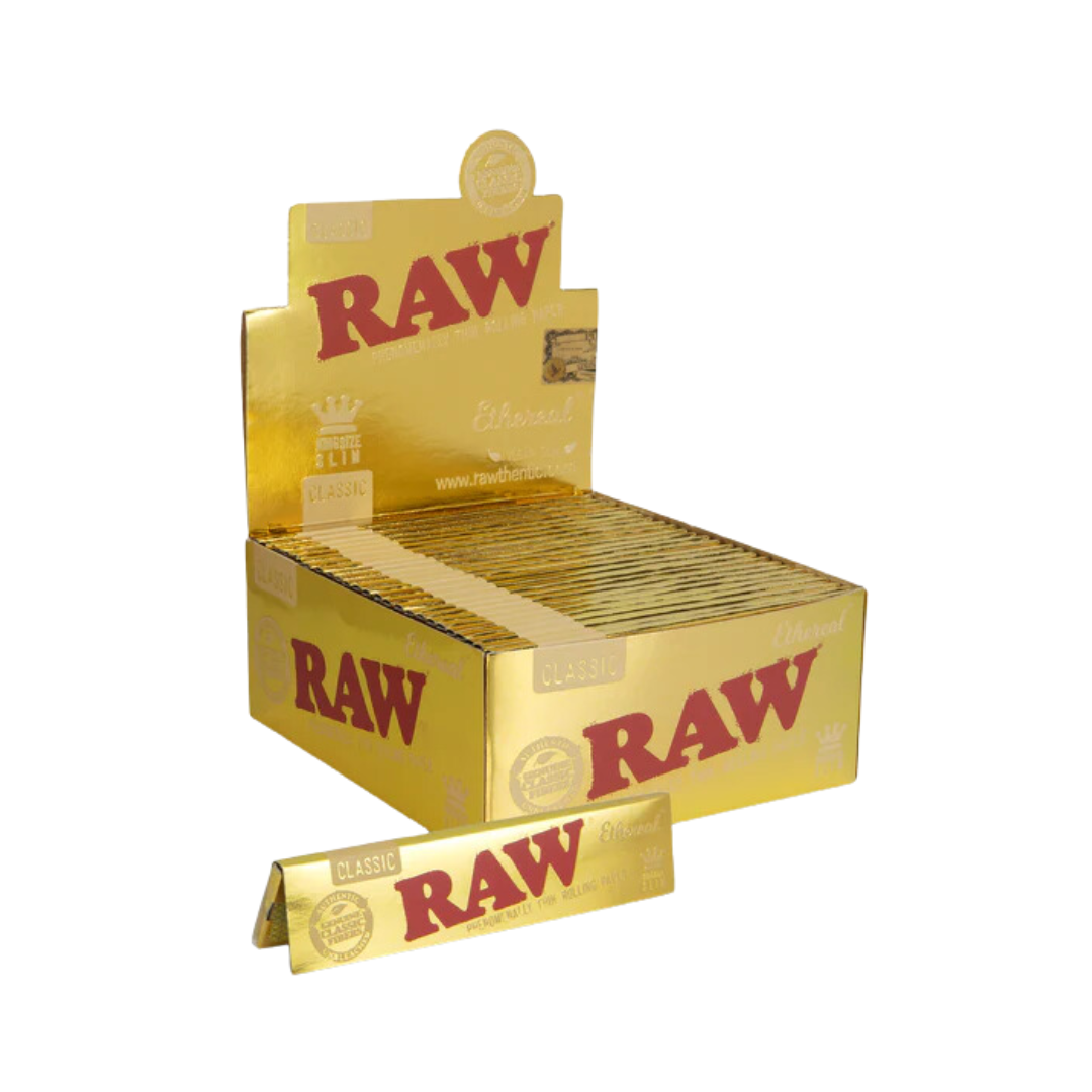 RAWthentic Ethereal Rolling Papers | King Size | 1 1/4