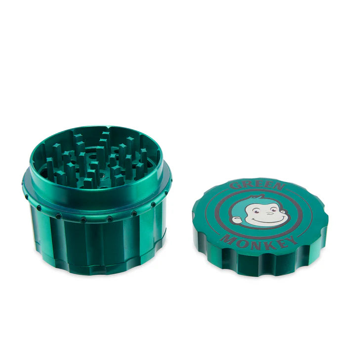 Green Monkey 4-Part 63MM Zinc Grinder | Javan Series