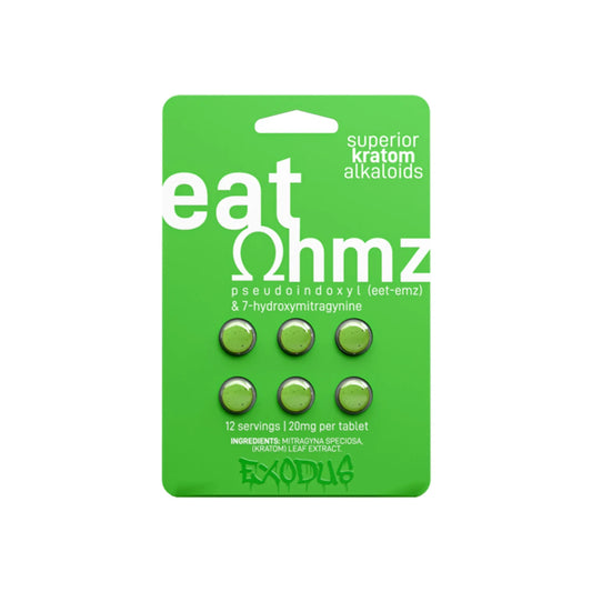 Eat Ohmz Pseudoindoxyl + 7-Hydroxymitragynine Extract Tablets 20mg |