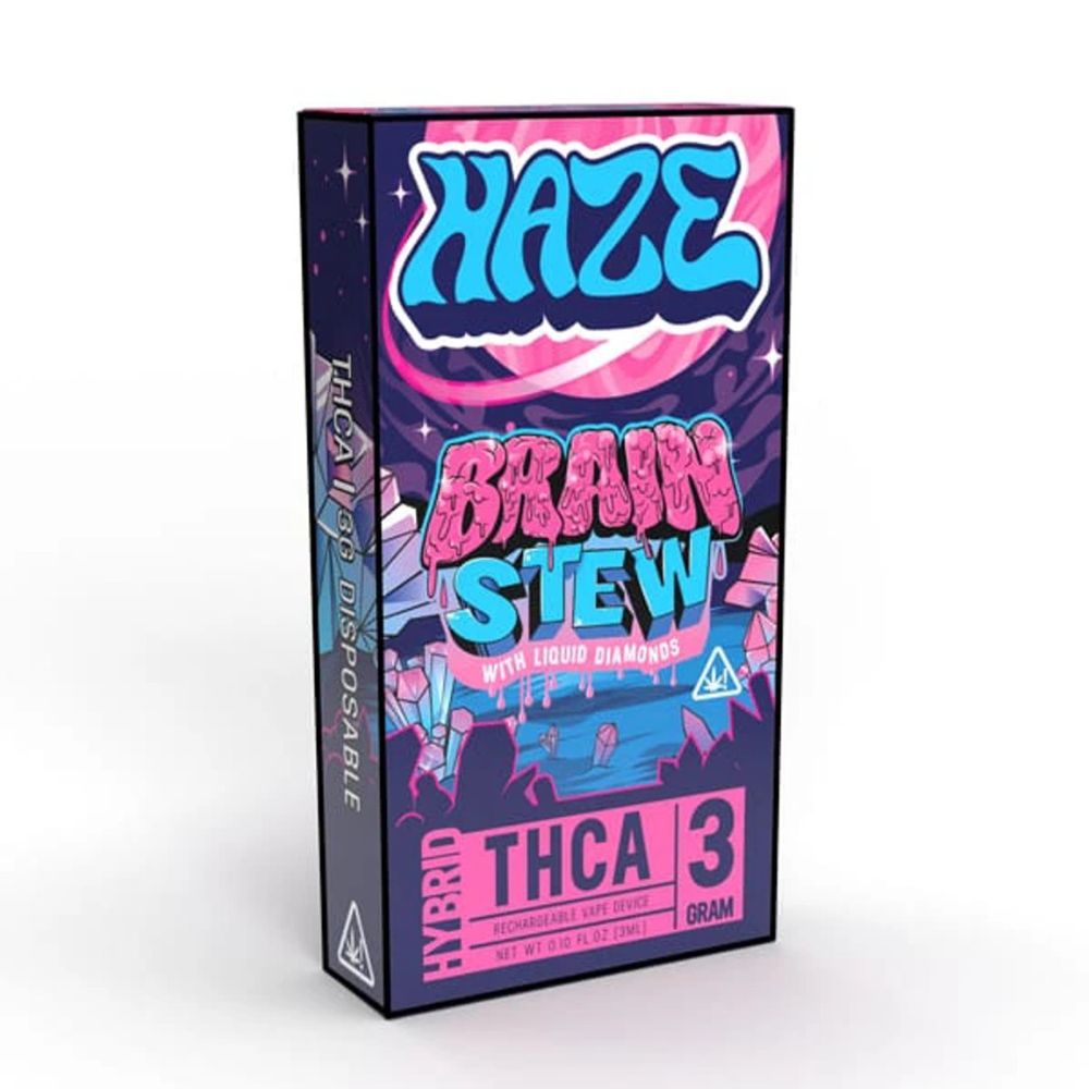 Haze THCA Disposable Vape Pen | Brain Stew | 3g