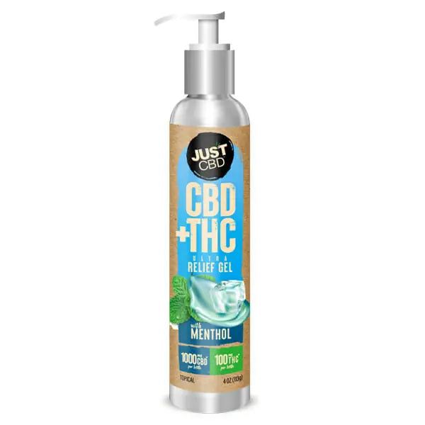 Just CBD Full Spectrum Ultra Pain Relief Pain Gel With Menthol | 1100MG