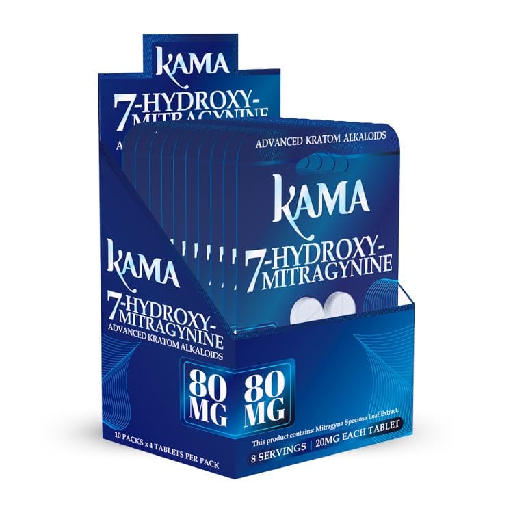 KAMA 7-Hydroxymitragynine Kratom Extract 80MG