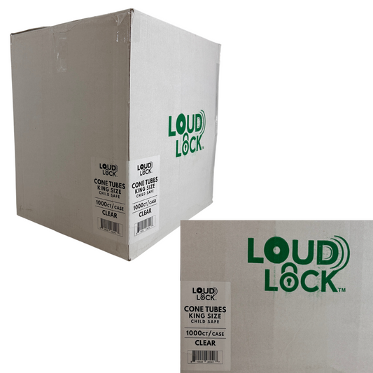 Loud Lock Blunt Tubes | King Size | 1000 Ct Box