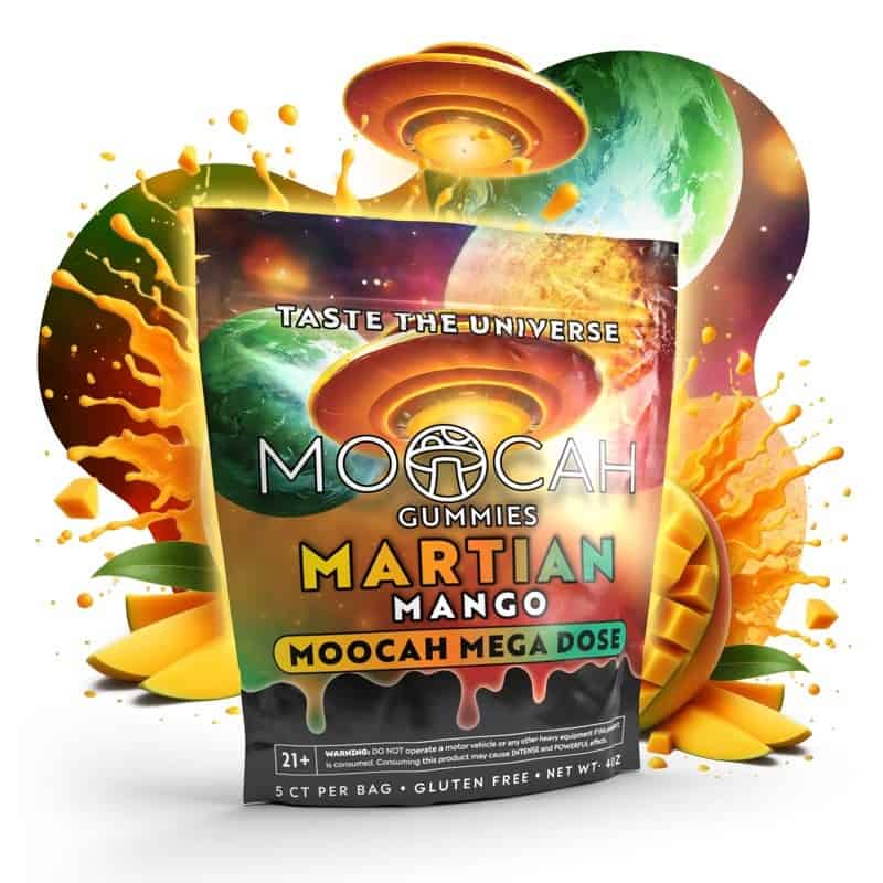 HOLIDAY PROMO! MOOCAH MEGA DOSE NOOTROPIC GUMMIES | 11000MG 5CT Bag | 12 Bags Box