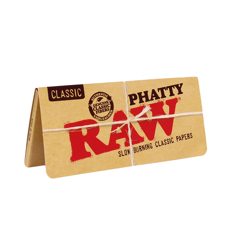 RAWthentic Classic PHATTY Rolling Paper | 24 Count Box