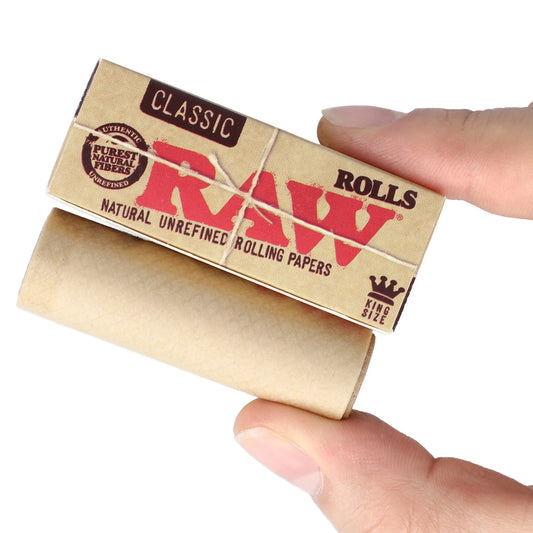 RAWthentic RAW CLASSIC PAPER ROLLS KING SIZE | 3 METERS | 12 COUNT