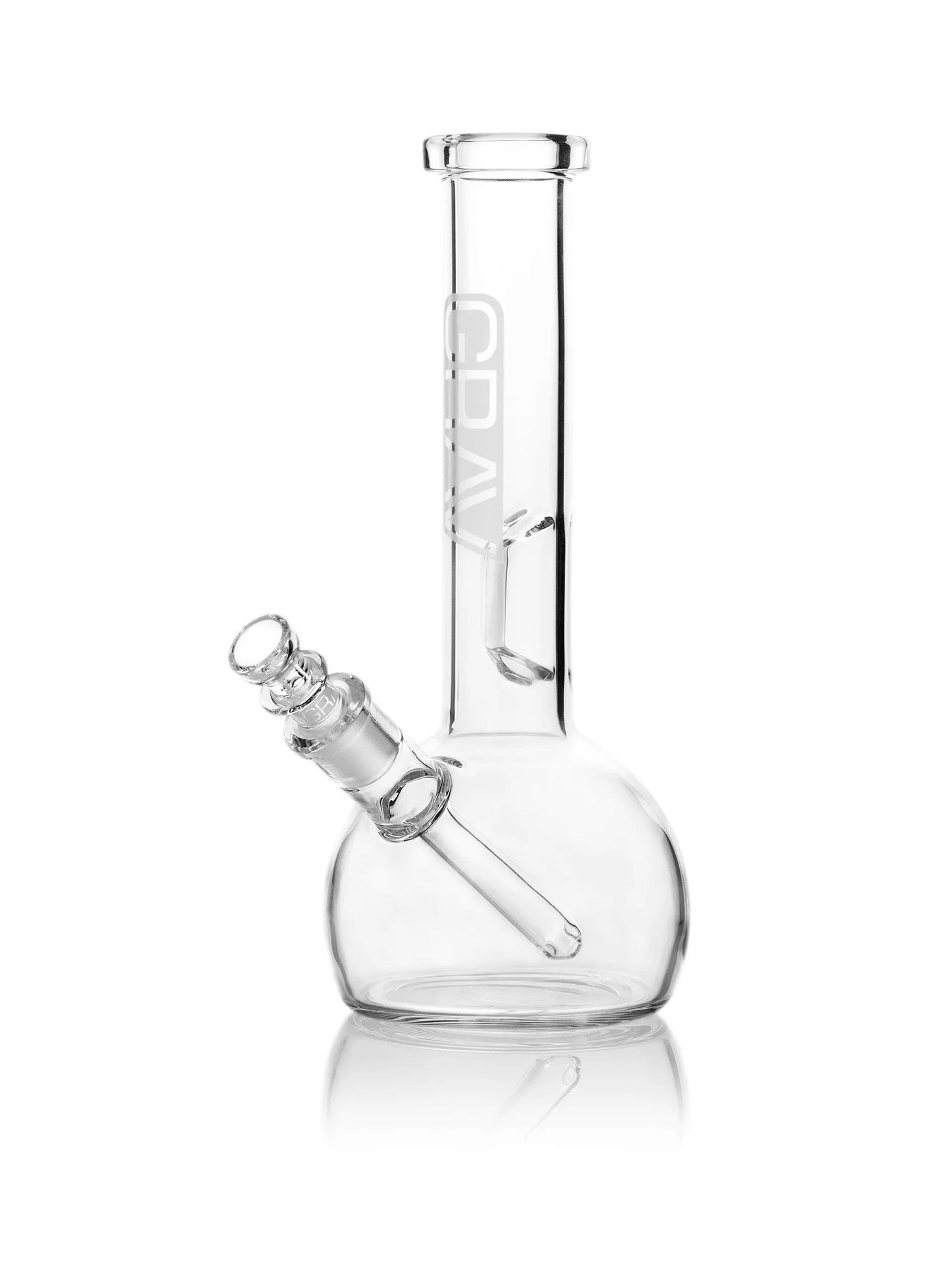 GRAV® SMALL,  ACCENT ROUND BASE 9IN WATER PIPE