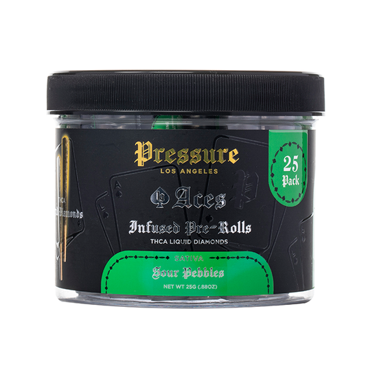 Torch x Pressure LA Collab 25 Count 1G Dogwalker THCa Infused Premium Prerolls