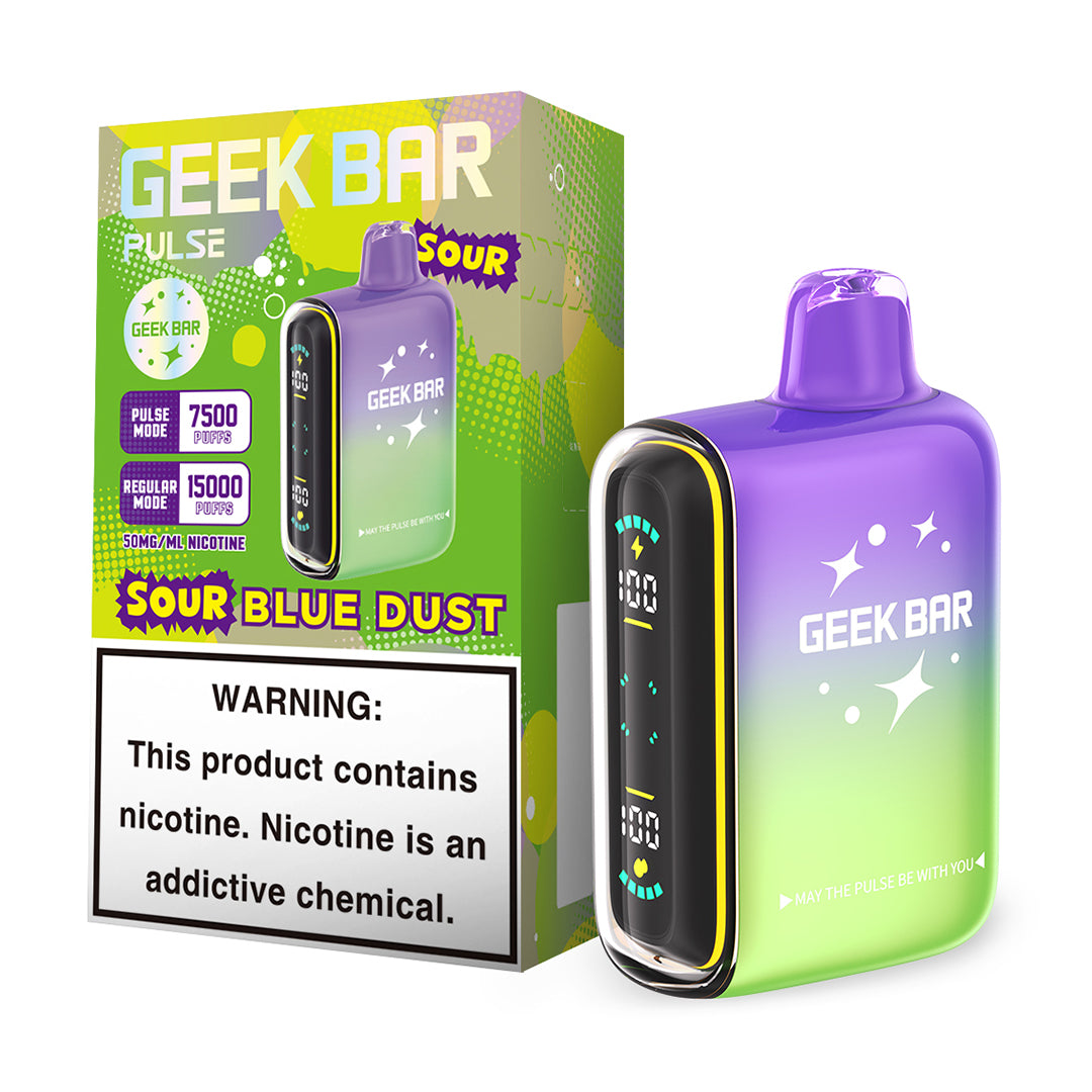 Geek Bar Pulse Disposable 5% Nicotine Vape | 15000 Puffs | 5 pack