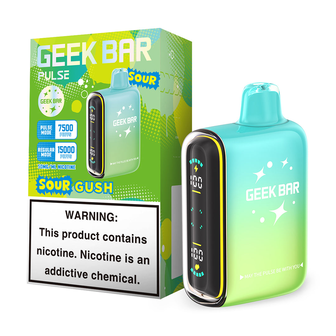 Geek Bar Pulse Disposable 5% Nicotine Vape | 15000 Puffs | 5 pack