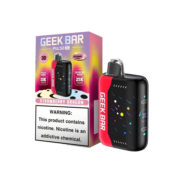 Geek Bar Pulse X Disposable 5% Nicotine Vape | 25000 Puffs | 5 pack