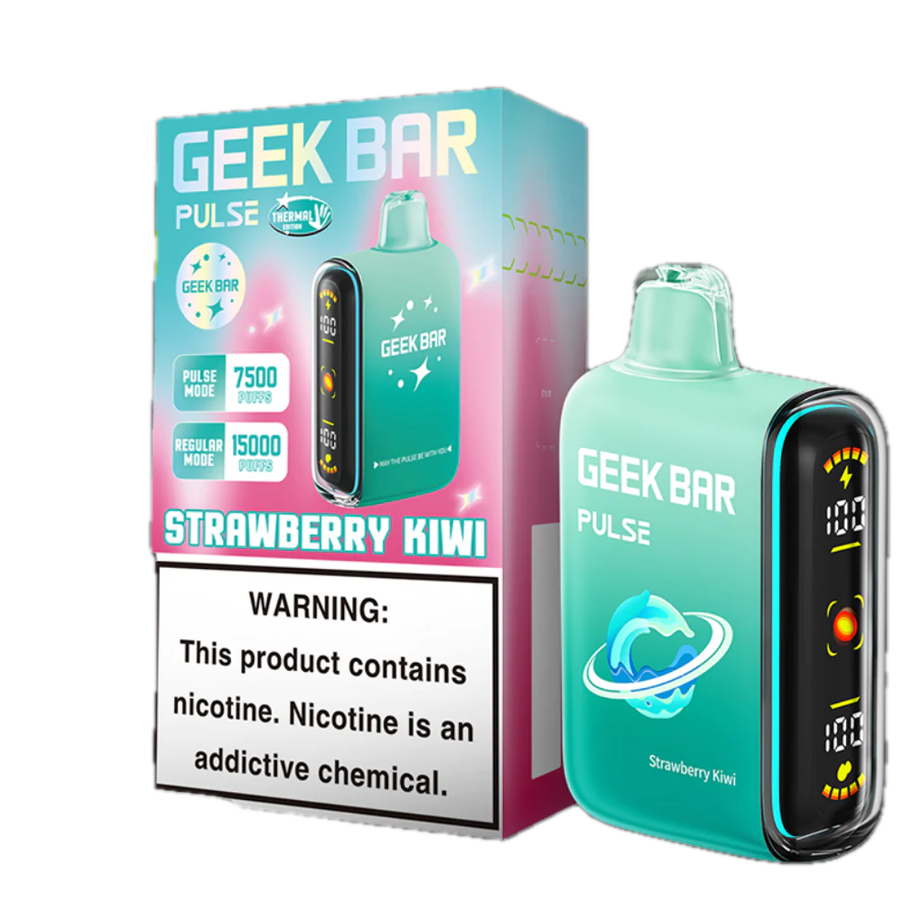 Geek Bar Pulse Disposable 5% Nicotine Vape | 15000 Puffs | 5 pack