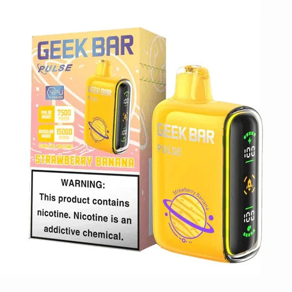 Geek Bar Pulse Disposable 5% Nicotine Vape | 15000 Puffs | 5 pack